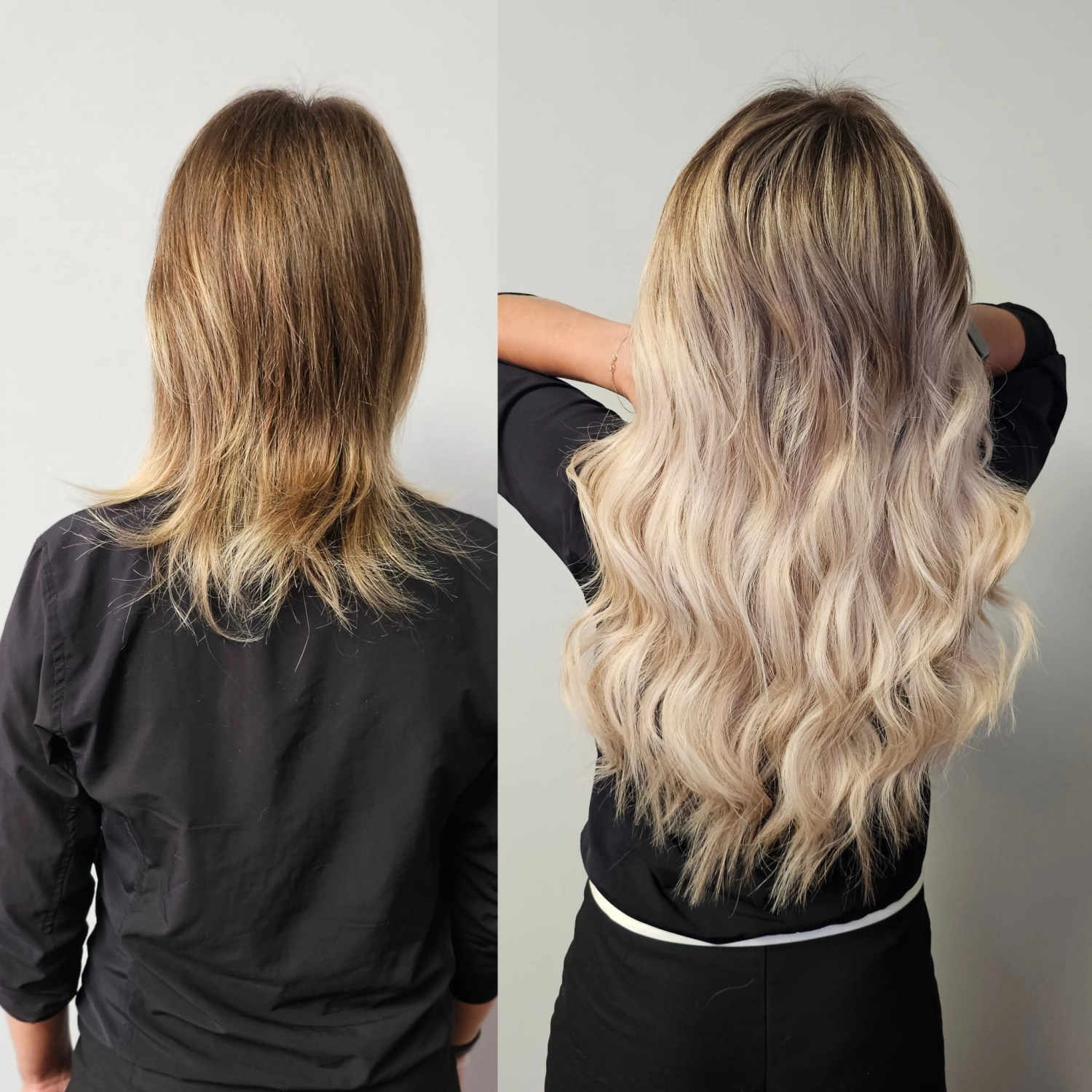 Haar Balayage Haarwerk-Eller